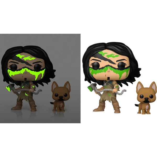 Funko POP! #1910 Plus: Prey - Naru with Sarii (GITD) - Funko POP! - Obrázek BFDK000K01