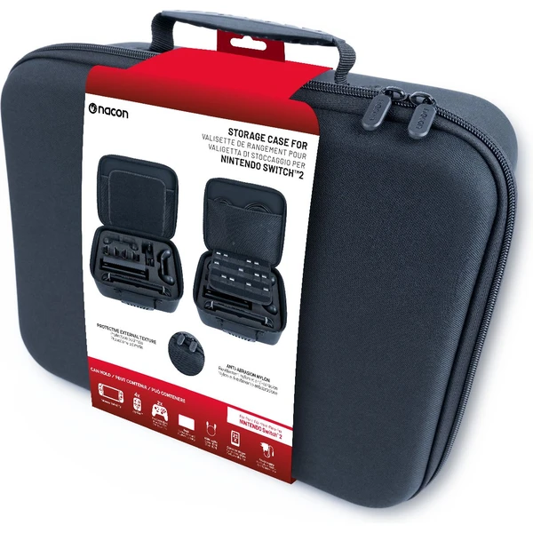 Nacon pouzdro pro Nintendo Switch 2 černé - Pouzdra - Obrázek BFMF000J01