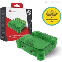 Dokovací stanice pro Nintendo Switch Hyperkin RetroN S64 - Lime Green - Dokovací stanice