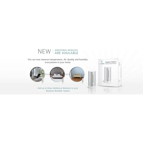 Netatmo Smart Home Weather Station inteligentní meteostanice (Další) - Meteostanice - Obrázek BGC9000101