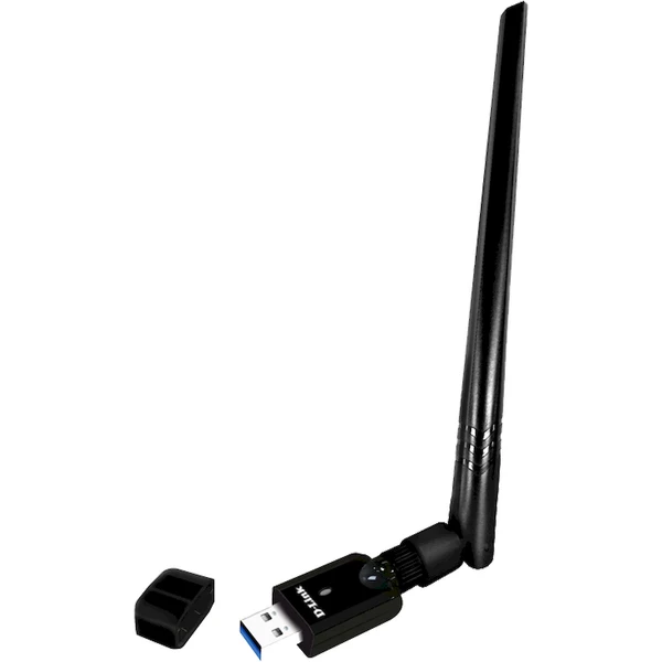 D-Link AC1200 Wi-Fi USB adaptér černý - Síťové adaptéry - Obrázek BGJK000K01