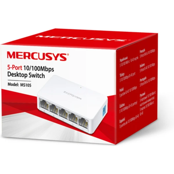 Mercusys MS105 switch - Switche - Obrázek BGR7300401