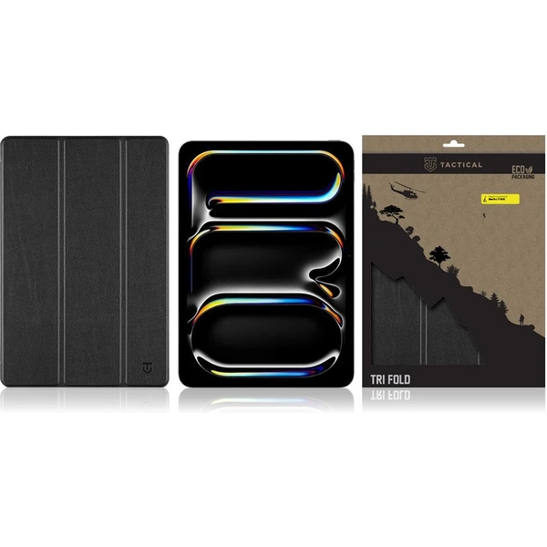 Tactical Book Tri Fold pouzdro iPad Pro 11" (2025) černé - Pouzdra - Obrázek BGT5000J01