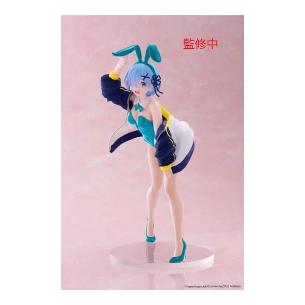 Figurka Taito Re:Zero Starting Life in Another World Coreful - Rem (Jacket Bunny Ver.) Renewal 18 cm - Figurky - Obrázek BGYJ000K01