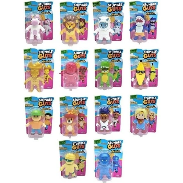 Figurka Orbico STUMBLE GUYS MONSTERFLEX (náhodné balení) - Figurky - Obrázek BH3H000K01