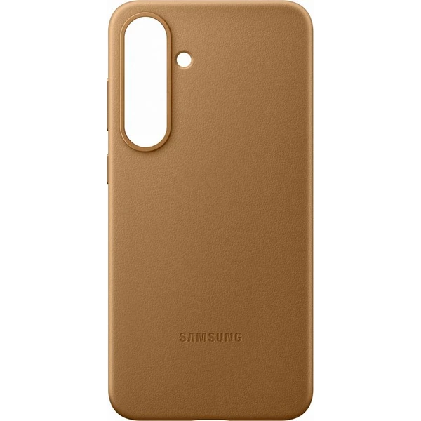 Samsung Kindsuit Case kryt z veganské kůže Galaxy S25+ zlatý - Pouzdra - Obrázek BHCC000J01