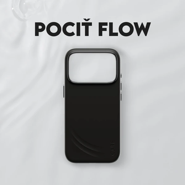 PanzerGlass® CARE Flow kryt s MagSafe Apple iPhone 17 Pro černý - Pouzdra - Obrázek BHDH000K01