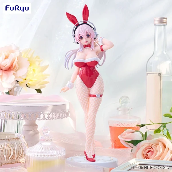 Figurka Furyu Super Sonico BiCute Bunnies Red Color Ver. 30 cm - Figurky - Obrázek BHEN000K01