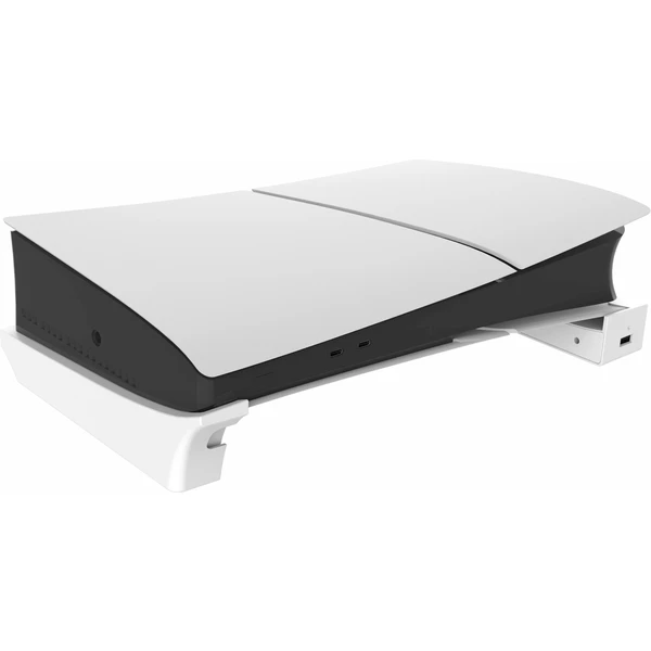 iPega P5S008 Horizontální Stojan s USB HUB pro PS5 Slim/PS5 Pro bílý - Stojánky - Obrázek BIU0000K01