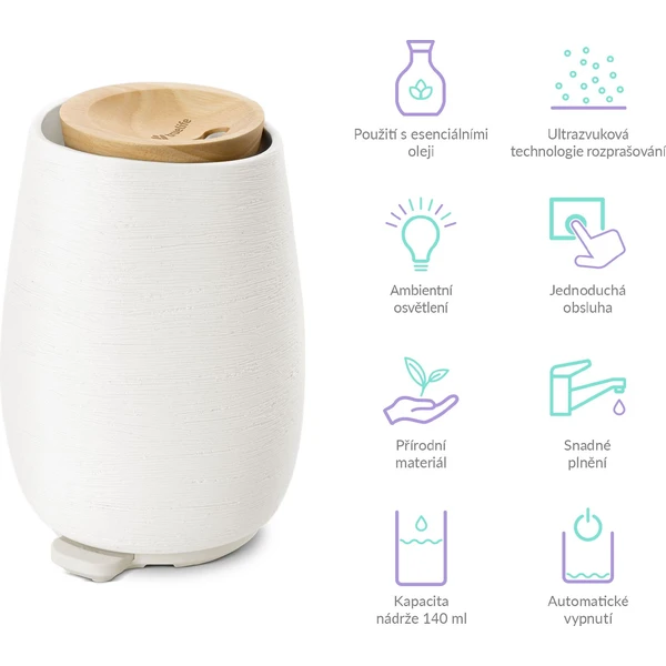 TrueLife AIR Diffuser D8 aroma difuzér - Zvlhčovače vzduchu - Obrázek BIUL000K01
