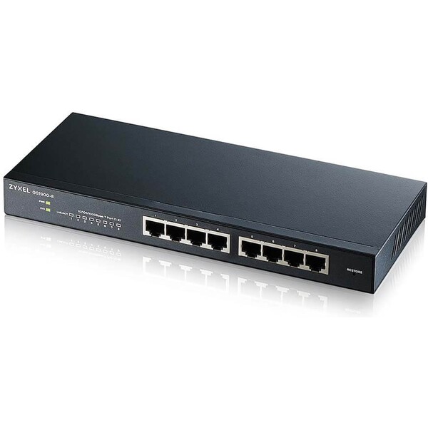 Zyxel GS1900-8-EU0102F Černá
