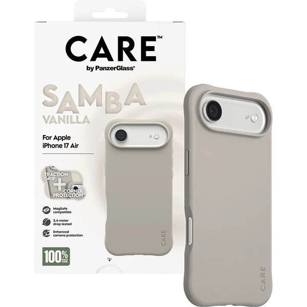 PanzerGlass® CARE Samba kryt s MagSafe Apple iPhone Air Vanilla - Pouzdra - Obrázek BLDH000K01