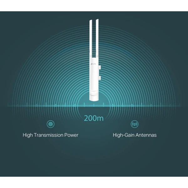 TP-Link EAP110-outdoor Access Point - Access pointy - Obrázek BLISF00101
