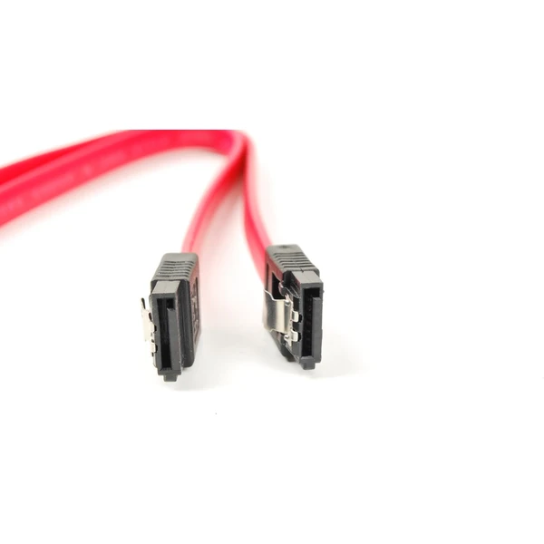 PremiumCord SATA datový kabel kovová západka 0,5m - Kabely a redukce - Obrázek BLUU000501