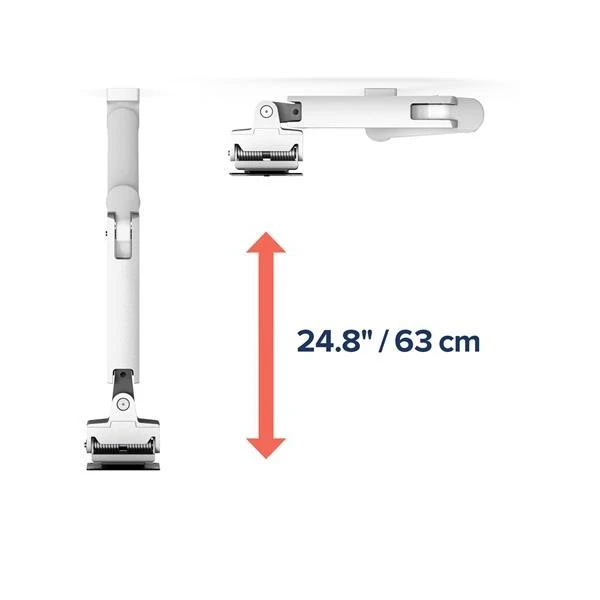 Ergotron HX Wall Nástěnné rameno pro 1 monitor 42' bílé - Držáky pro obrazovky - Obrázek BNMB100501