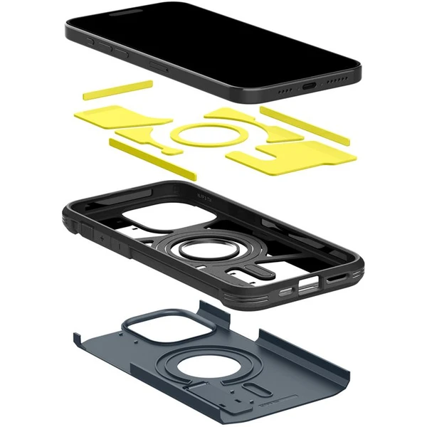 Spigen Tough Armor MagFit kryt iPhone 15 Pro Max modrý - Pouzdra - Obrázek BNU8000601