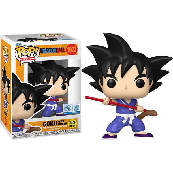Funko POP! #1922 Animation: Dragon Ball - Goku w/ Nyoibo
