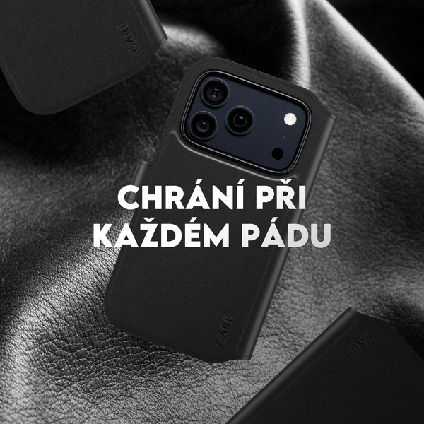 PanzerGlass® CARE Tango 2v1 Wallet pouzdro s MagSafe Apple iPhone 17 Pro černé - Pouzdra - Obrázek BOEH000K01
