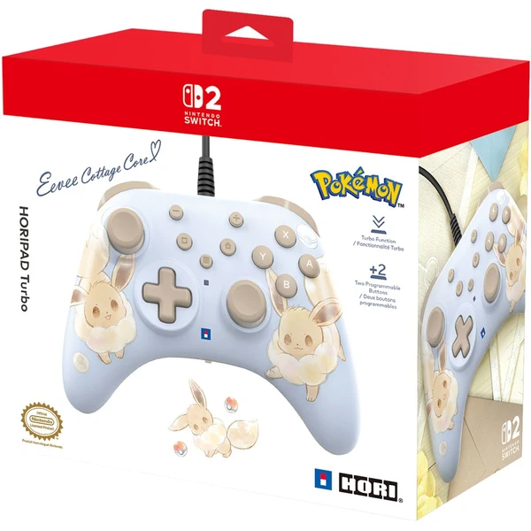 HORIPAD Turbo herní ovladač Pokémon Eevee (NSW/NSW2/OLED) - Herní ovladače - Obrázek BOOJ000K01