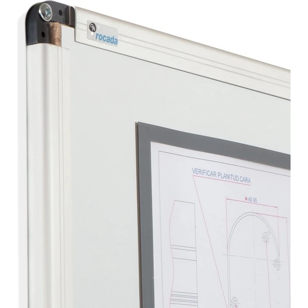 Rocada 6512 magnetická tabule bílá - Magnetické tabule - Obrázek BPMN000K01