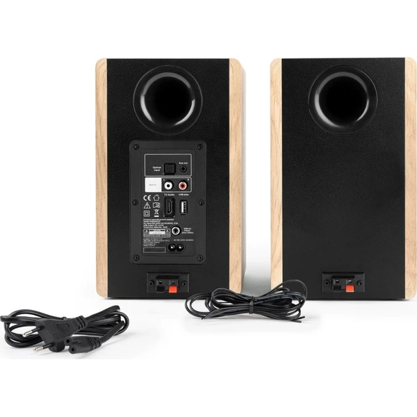 Thomson WS902DUO Bluetooth reproduktory hnědé - Reproduktory - Obrázek BQWL000K01