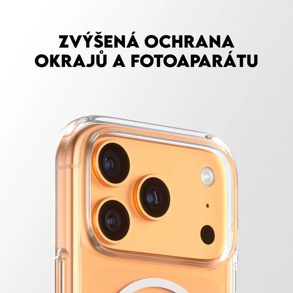 PanzerGlass® CARE Urban kryt s MagSafe Apple iPhone 17 Pro čirý/bílý - Pouzdra - Obrázek BREH000K01