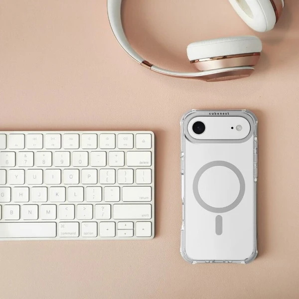 Cubenest MagPro Strong Guard MagSafe kryt iPhone Air bílý - Pouzdra - Obrázek BSBK000K01