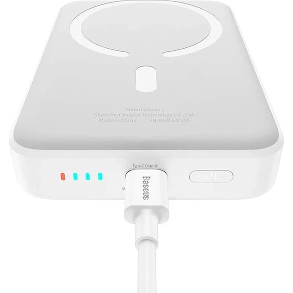 Baseus Magnetic Mini Air 10000mAh, 20W bílá - Powerbanky - Obrázek BSHL000K01