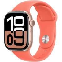 Apple Watch 42/41/40/38mm mandarinkový sportovní řemínek S/M - Řemínky