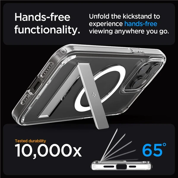 Spigen Ultra Hybrid S MagFit kryt iPhone 15 Pro čirý - Pouzdra - Obrázek BSW8000601