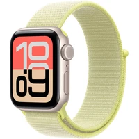 Apple Watch 41/40/38mm neonově žlutý provlékací sportovní řemínek - Řemínky