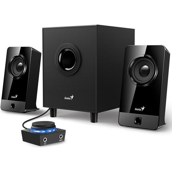 Genius SW-2.1 300X reproduktory 2.1 černé