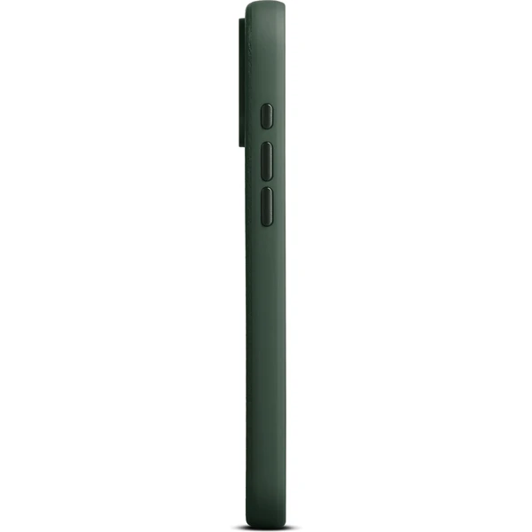 Woolnut MagSafe kožený kryt iPhone 17 Pro Max tmavě zelený - Pouzdra - Obrázek BVLH000K01