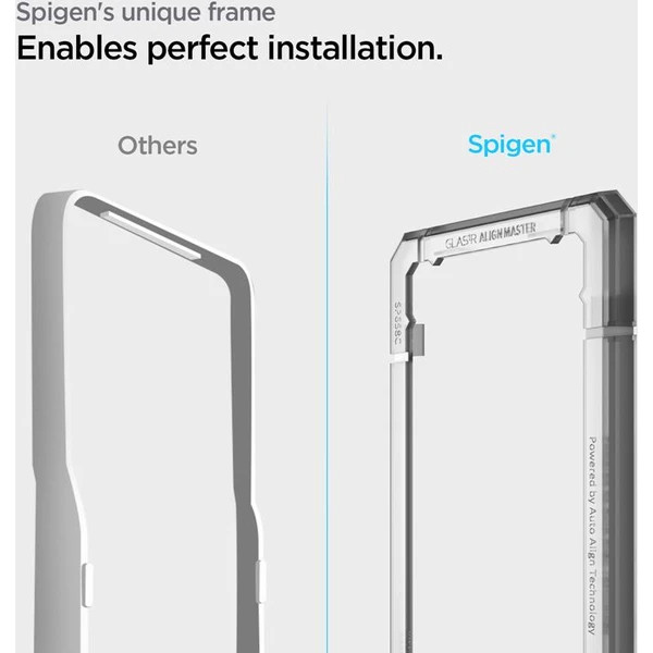 Spigen Glas tR AlignMaster 2 Pack tvrzené sklo Samsung Galaxy S21 FE 5G - Ochranné folie a skla - Obrázek BWE0700301