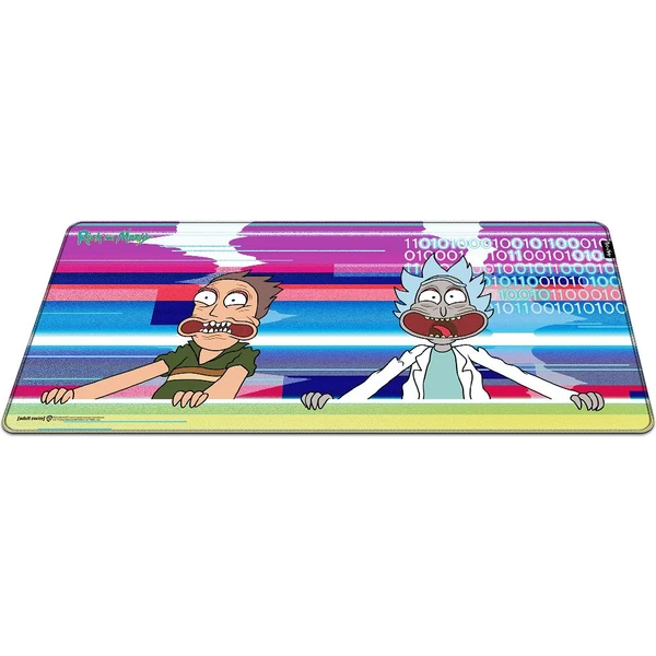 Herní podložka Rick and Morty - Glitched XL - Podložky - Obrázek BWQF000K01