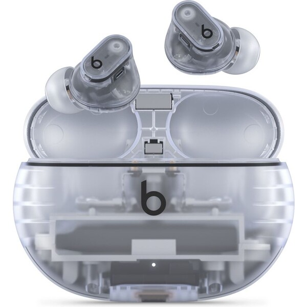 Beats Studio Buds + úplně bezdrátová sluchátka s potlačováním hluku – průhledná