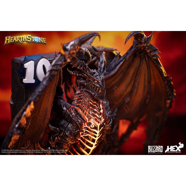 Soška HEX Collectibles Blizzard: Hearthstone - Deathwing 3D Art Frame - Sochy a sošky - Obrázek BXWF000K01