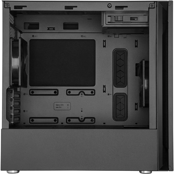Cooler Master Silencio S400 Steel černá - Počítačové skříně - Obrázek BYCPF00101