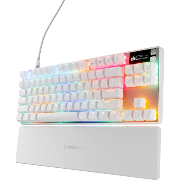 SteelSeries Apex Pro TKL Gen 3 (US) bílá - Klávesnice - Obrázek BYGF000L01