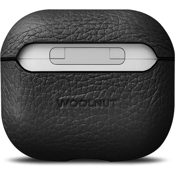 Woolnut kožené pouzdro pro AirPods 3. generace černé - Pouzdra - Obrázek BYJR100501