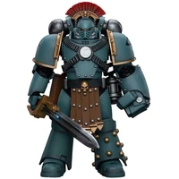 Akční figurka Warhammer 40k 1/18 The Horus Heresy: Sons of Horus MKIV Tactical Squad - SGT w/ Power  - Figurky