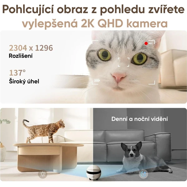 Enabot ROLA Mini bílá - IP kamery - Obrázek BZ8L000K01
