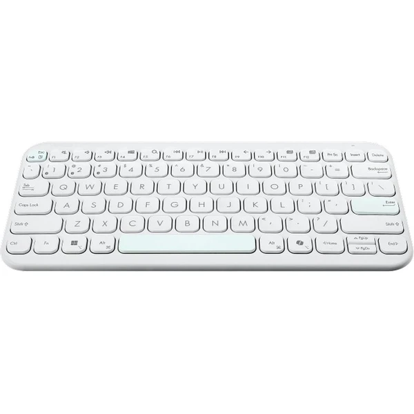 ASUS Marshmallow Keyboard KW100 bezdrátová klávesnice (CZ/SK) bílá - Klávesnice - Obrázek BZDI000K01