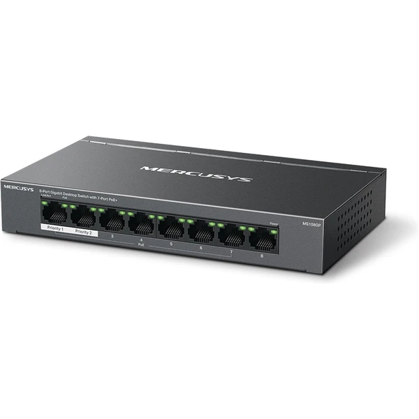 Mercusys MS108GP switch - Switche - Obrázek C0B5000P01