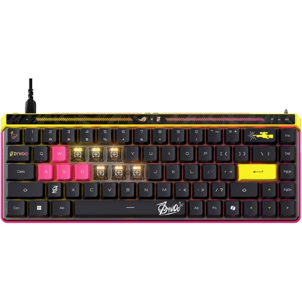 ASUS ROG Falchion Ace HFX herní klávesnice US ZywOo Edition - Klávesnice - Obrázek C0JK000K01