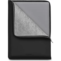 Woolnut Matte PU Folio pouzdro MacBook Pro 16" černé - Pouzdra