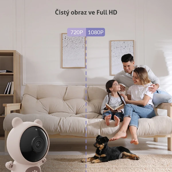 TrueLife NannyCam S3 Smart dětská chůvička - Kamery - Obrázek C0M7000P01