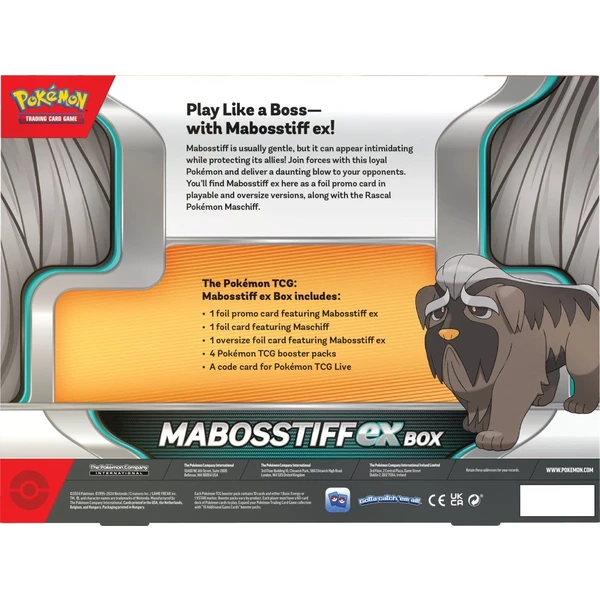 Pokémon TCG: Mabosstiff ex Box - Pokémon karty - Obrázek C0R1000P01