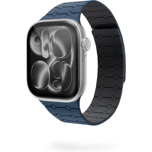 Epico Magnetic+ silikonový řemínek pro Apple Watch 42/41/40/38mm modrý - Řemínky - Obrázek C0SJ000K01