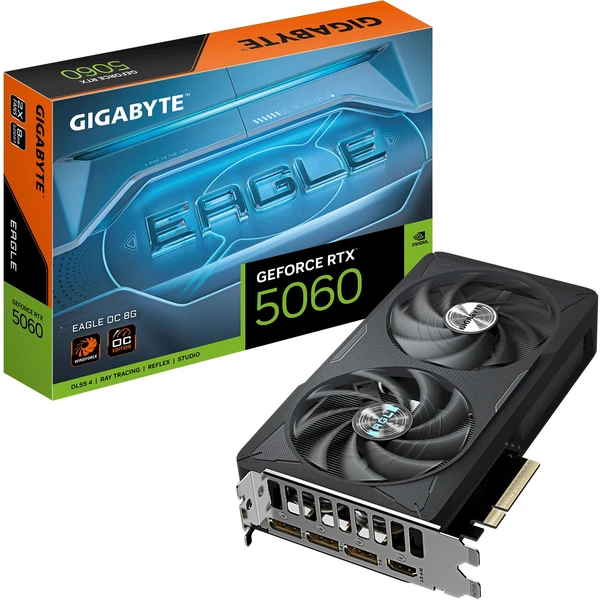 GIGABYTE NVIDIA GeForce RTX 5060 EAGLE OC 8G - Grafické karty - Obrázek C0XE000P01